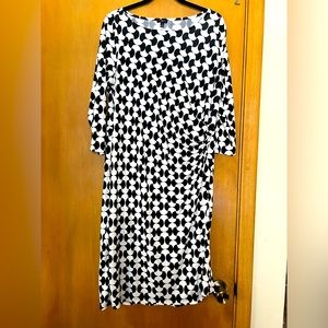 Talbots Dress - Geometric print